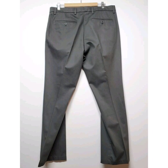 2 Pair Dockers & Wing & Anchor Dockers Khakis 36" x 30" Gray-ish Charcoal & Blue - Picture 5 of 16